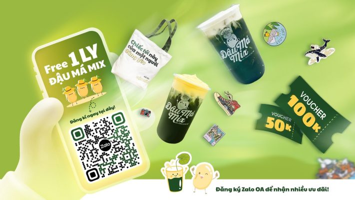 Đậu Má Mix - Đậu Nành và Rau Má